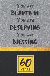 60th Birthday Journal