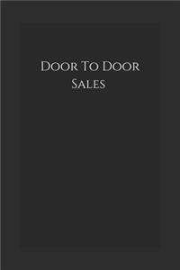 Door To Door Sales
