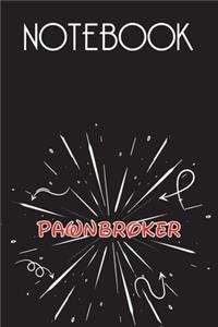 PAWNBROKER Notebook, Simple Design