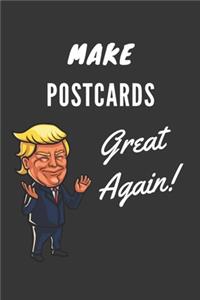 Make Postcards Great Again Notebook