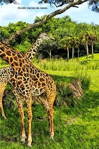 Girafe Carnet de notes