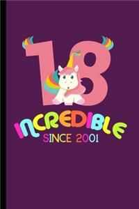 Incredible Since 2001