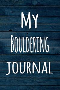 My Bouldering Journal