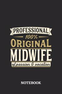 Professional Original Midwife Notebook of Passion and Vocation