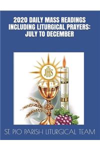 2020 Daily Mass Readings Including Liturgical Prayers