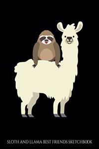 Sloth And Llama Best Friends Sketchbook