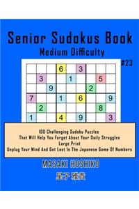 Senior Sudokus Book Medium Difficulty #23