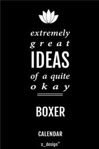 Calendar for Boxers / Boxer