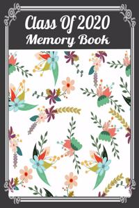 Class Of 2020 Memory Book