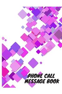 Phone Call Message Book