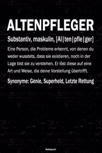 Altenpfleger Notizbuch