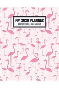 My 2020 Calendar Planner