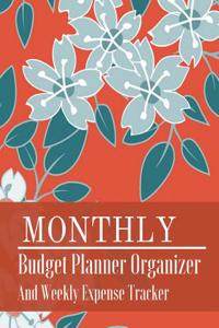 Monthly Budget Planner Organizer And Weekly Expense Tracker