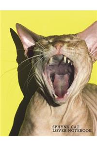 Sphynx Cat Lover Notebook