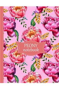 Peony Notebook