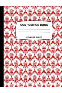 College Ruled Composition Book