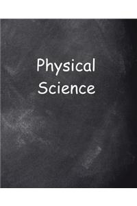 School Composition Book Physical Science Chalkboard Style 200 Pages