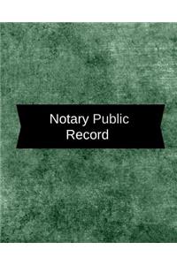 Notary Public Record