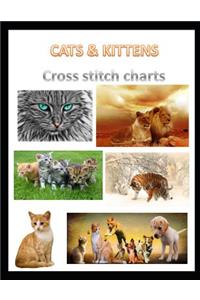 Cats & Kittens Cross Stitch Charts
