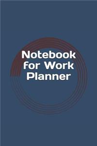 Notebook for Work Planner