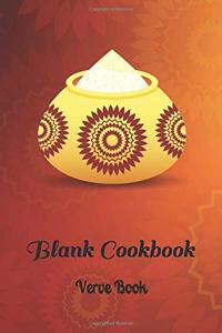 Blank Cookbook: Blank Cookbook Journal to Write in Favorite Recipes 6x 9 100 Page