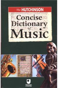 Concise Dictionary of Music (Helicon arts & music)