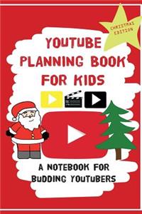 YouTube Planning Book For Kids