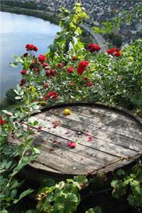Wine Barrel and Rose Bushes Journal