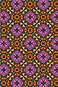 Geometric Pattern Journal - 210 Page Blank Lined Journal - 11
