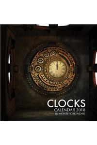 Clocks Calendar 2018