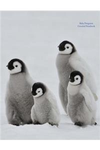 Baby Penguins Unruled Notebook