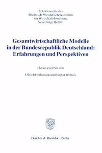 Gesamtwirtschaftliche Modelle in Der Bundesrepublik Deutschland