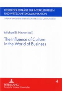 The Influence of Culture in the World of Business