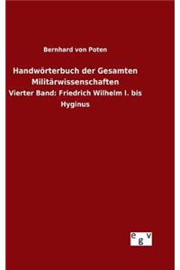 Handwörterbuch der Gesamten Militärwissenschaften