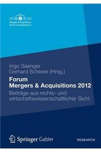 Forum Mergers & Acquisitions 2012