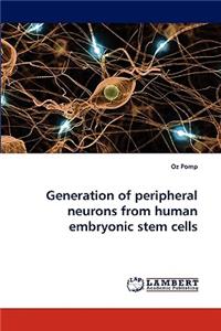 Generation of peripheral neurons from human embryonic stem cells