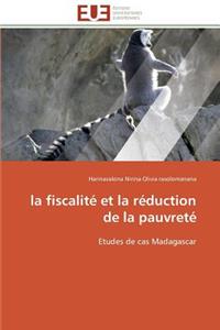 fiscalité et la réduction de la pauvreté