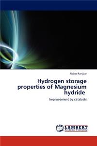 Hydrogen storage properties of Magnesium hydride