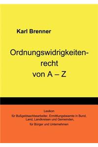 Ordnungswidrigkeitenrecht