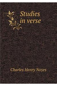 Studies in Verse