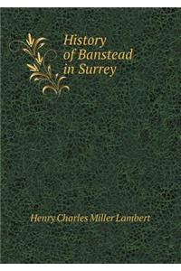 History of Banstead in Surrey