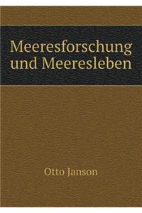 Meeresforschung Und Meeresleben