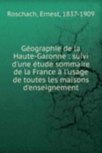 Geographie de la Haute-Garonne