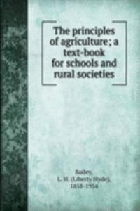THE PRINCIPLES OF AGRICULTURE A TEXT-BO