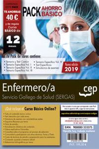 Pack de libros. Enfermero/a del Servicio Gallego de Salud (SERGAS).