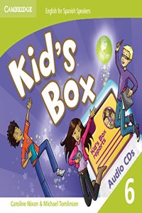 Kid's Box for Spanish Speakers Level 6 Audio Cds (4)