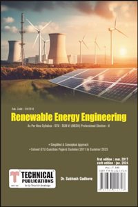 Renewable Energy Engineering for GTU (SEM-VIII MECH Course-2013)