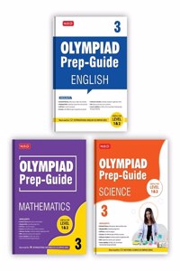 MTG Olympiad Prep-Guide Class 3 - Achievers Section with IMO-NSO-IEO Chapterwise Previous Year Question Paper For SOF 2023-24 Exam, Set of 3 Books (Mathematics, Science, English) MTG Editorial Board