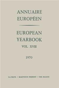 Annuaire Européen / European Yearbook