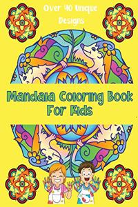 Mandala Coloring Book for Kids